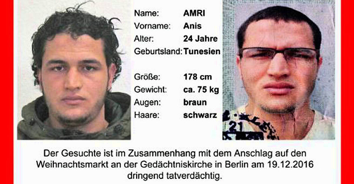 Nephew Of Berlin Christmas Market Attacker Anis Amri Arrested | Newstalk