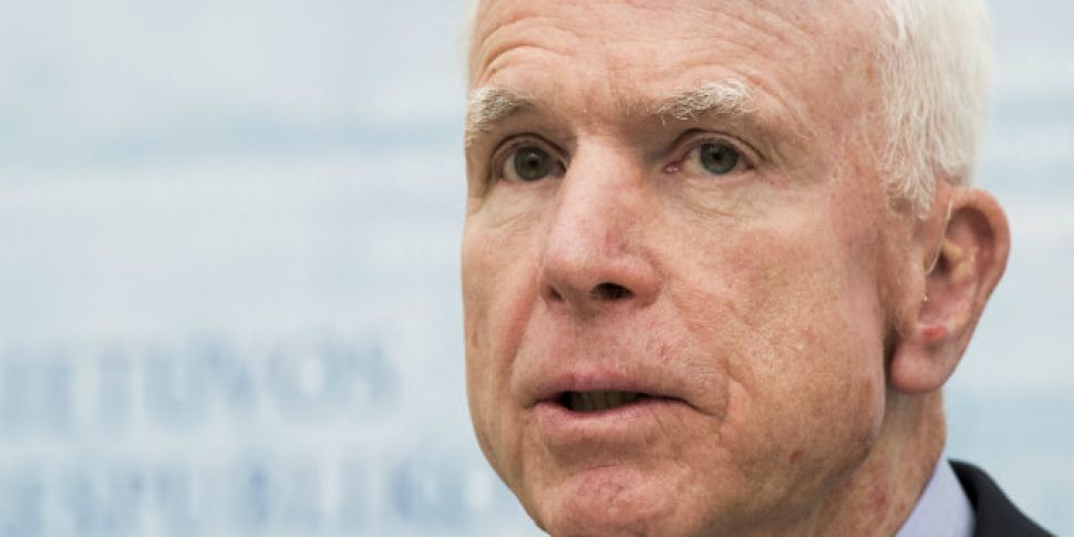 John McCain says he has &#...