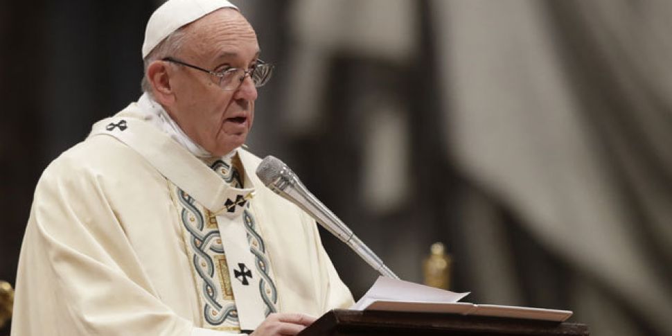 Pope Francis criticises those...