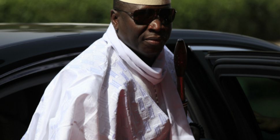 Former Gambian president agree...