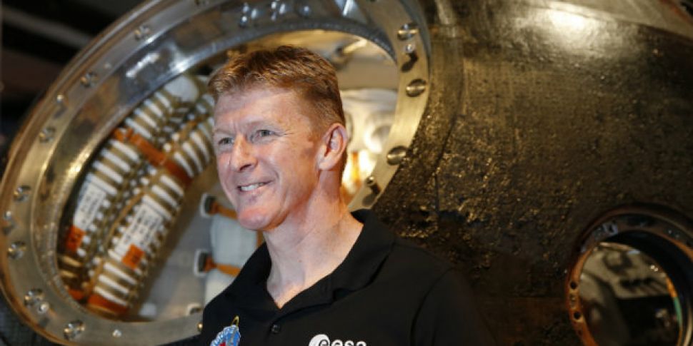 British astronaut Tim Peake re...