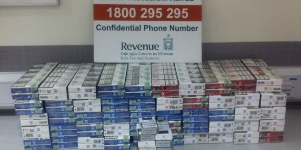 Revenue seize 10,000 cigarette...