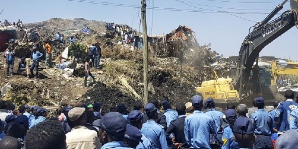 Dozens dead after rubbish dump...