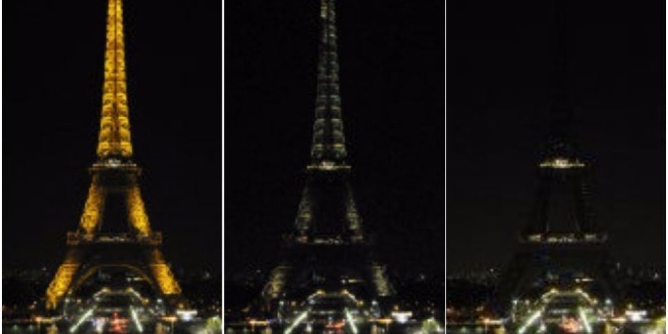 World landmarks go dark for 10...