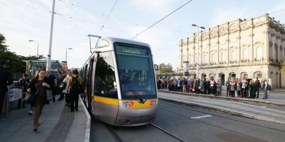 Luas Red Line disruption due t...