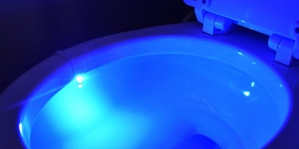 IllumiBowl creates toilet bowl...