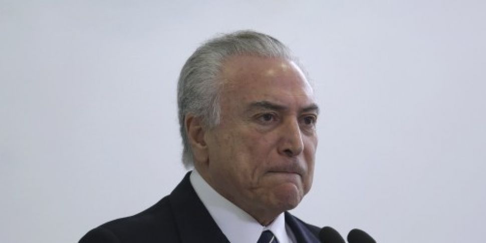 Brazilian president under fire...