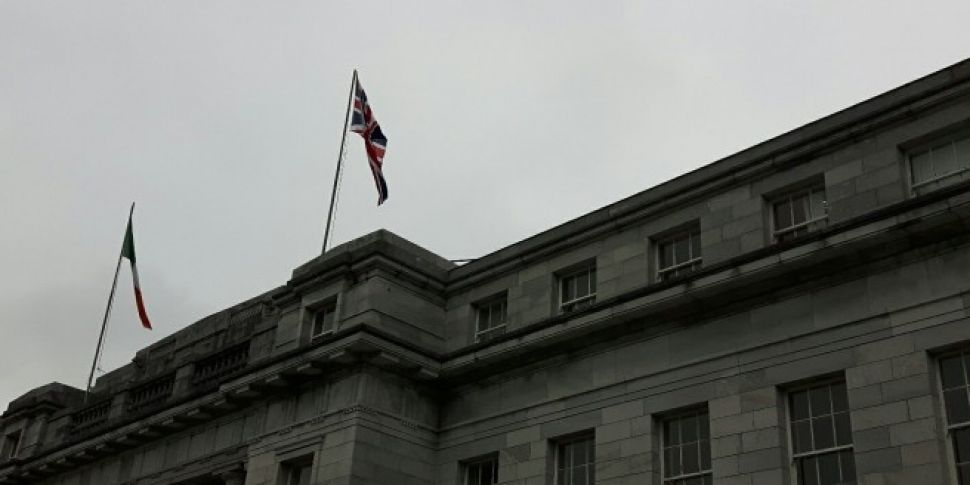 Union Jack flies over Cork in...