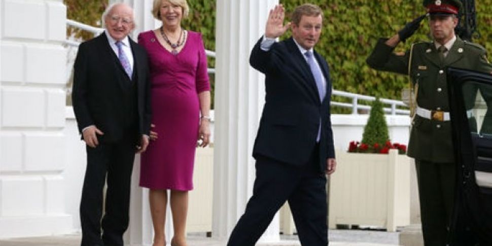 Enda Kenny officially resigns...