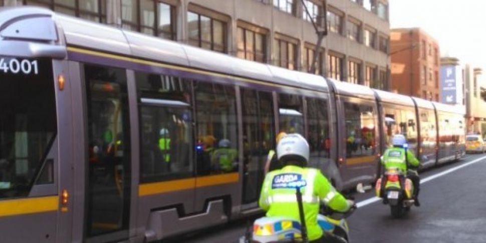 First trams tested on new Luas...