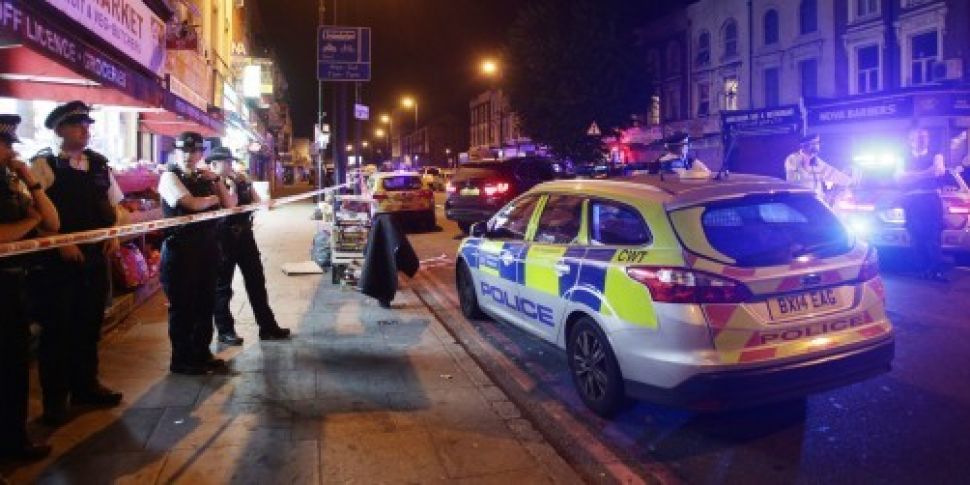 London police treating van col...