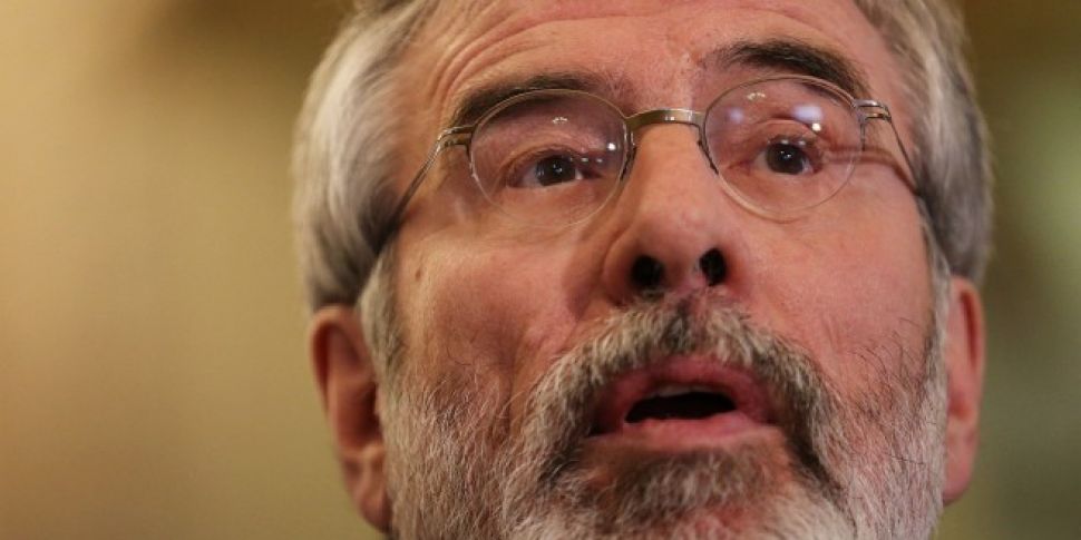 Gerry Adams to outline &#3...