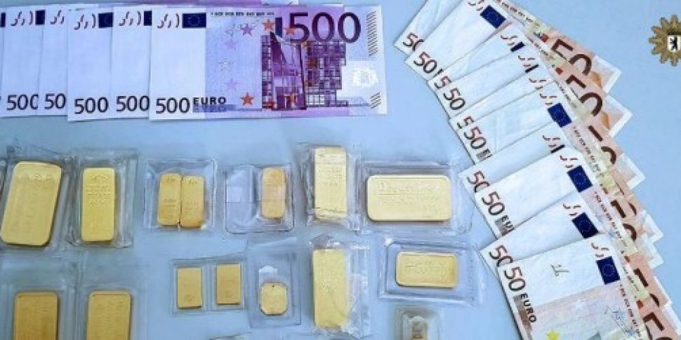 Gold bars and cash found under...