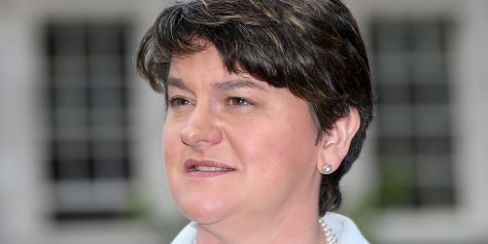 Coveney says Arlene Foster has...