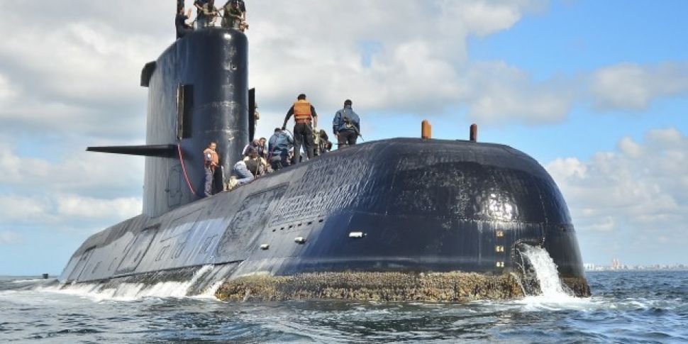 Argentinian submarine lost at...