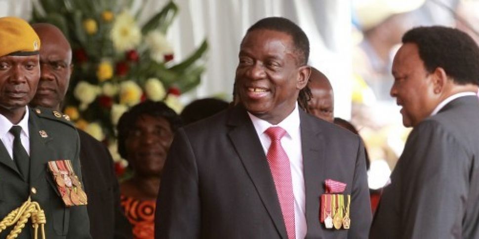 Emmerson Mnangagwa sworn in as...