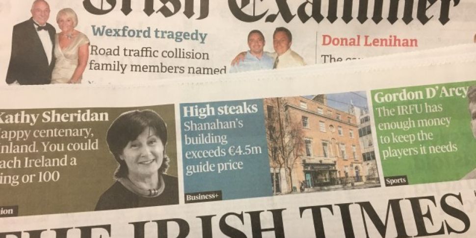 Irish Times agrees to acquire...