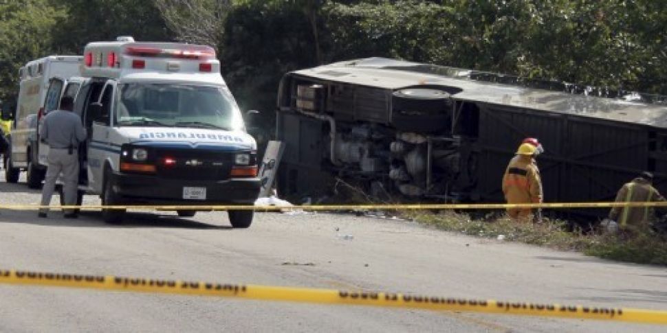 12 people killed after bus car...
