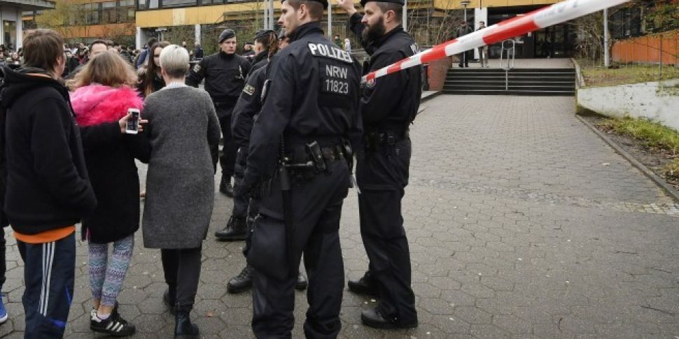 German teenager arrested on su...