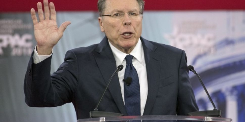 NRA chief accuses gun control...