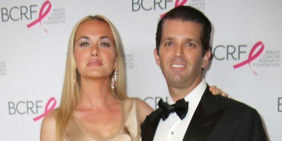 Donald Trump Jr and his wife V...