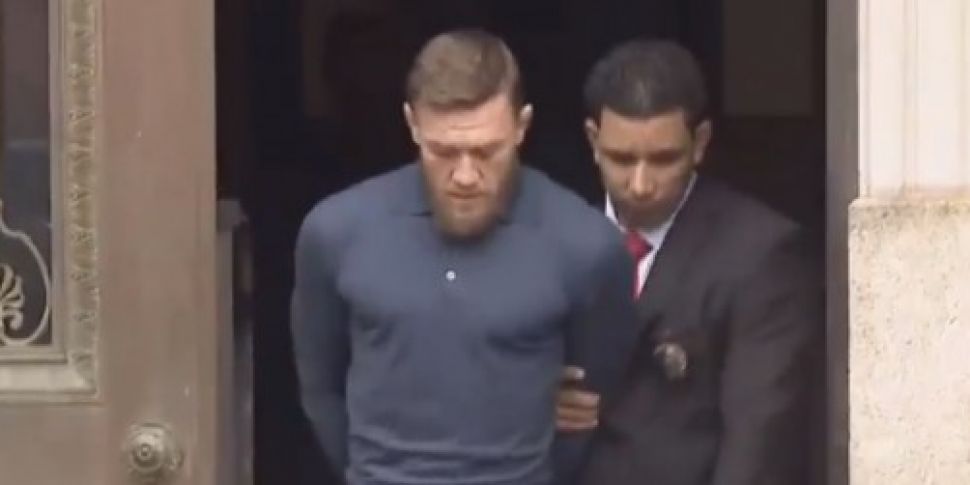 Conor McGregor appears in hand...