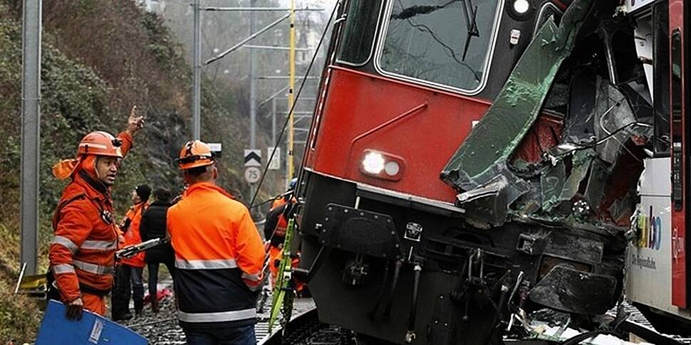 Train driver killed and 35 inj...