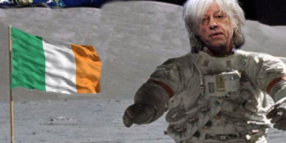 Bob Geldof going into space