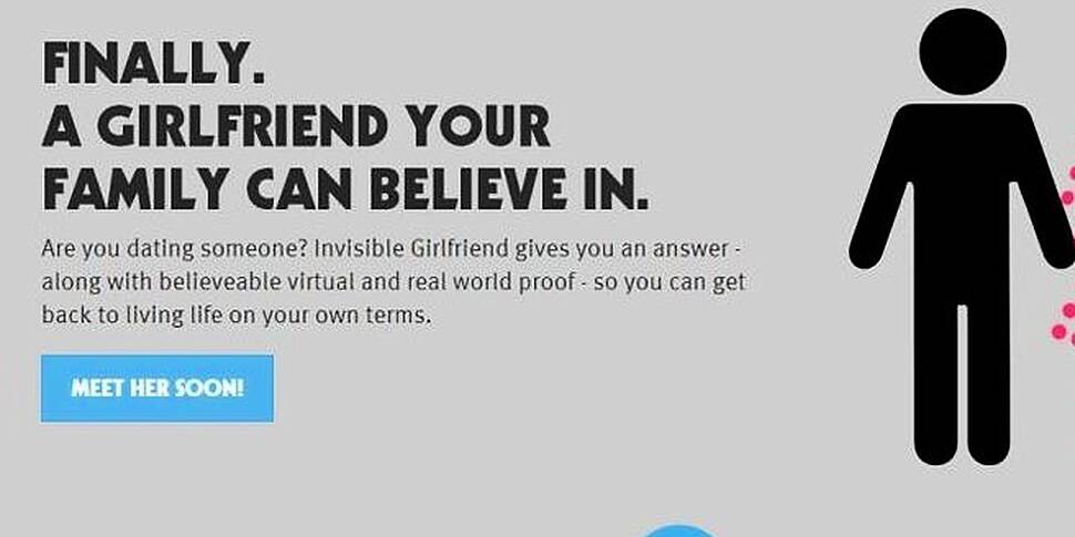 Invisible Girlfriend app offer...