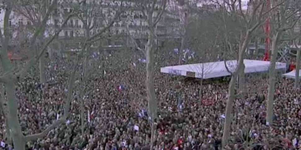 Paris march against terror is...