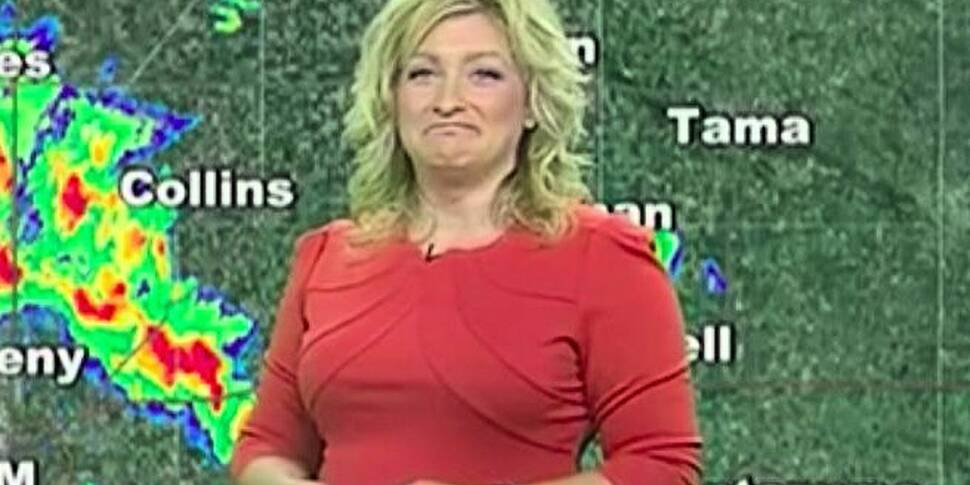 Weatherwoman has forcast inter...