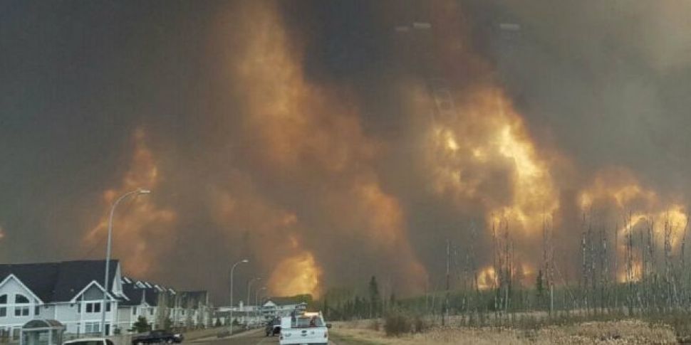 Wildfire disaster in Canada ma...