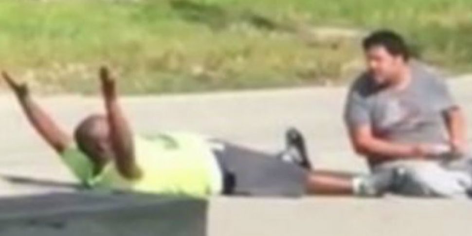 Miami police shoot unarmed man...