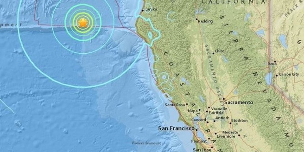 Magnitude 6.5 earthquake hits...