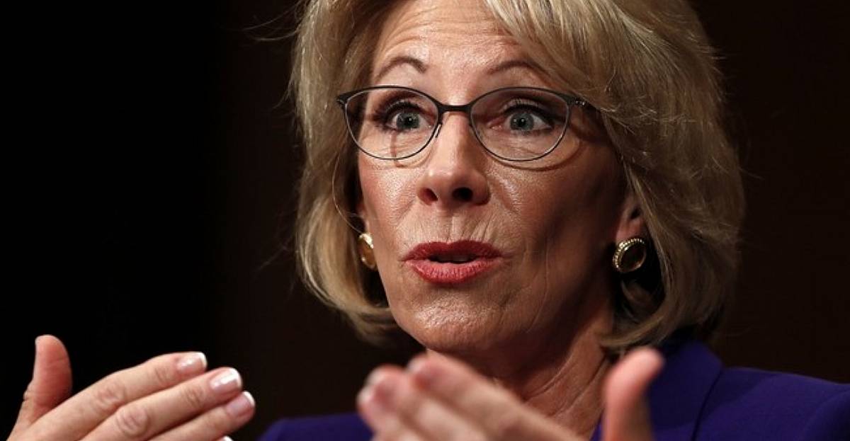 Trump's Pick For Education Secretary Won't Ban Guns In Schools To ...