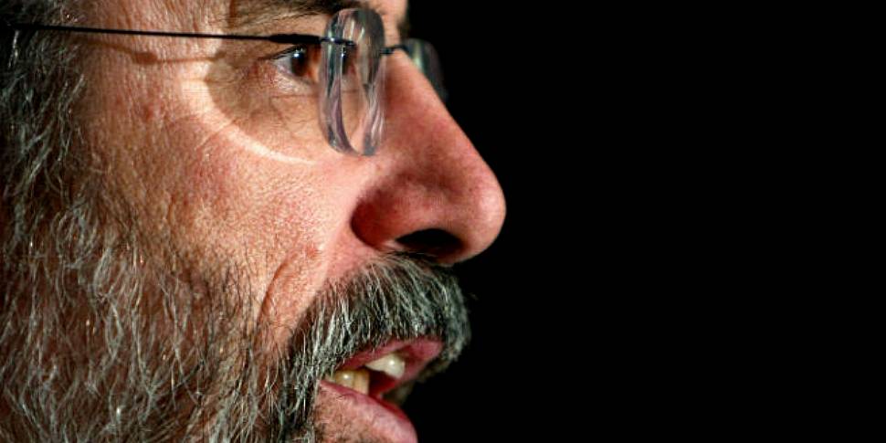 Gerry Adams gave his reaction...