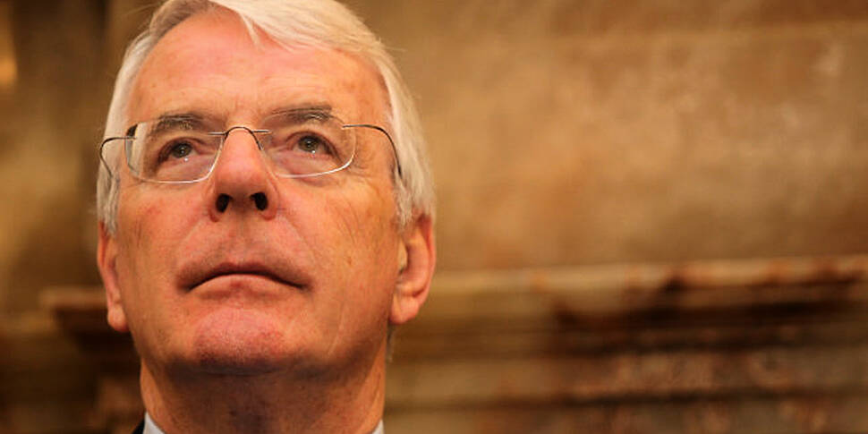 John Major on the &#34;fir...