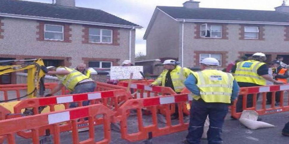 Stand off over water meter ins...