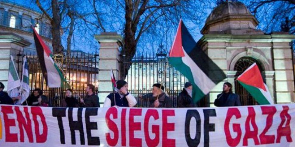 Gaza protests in Dublin