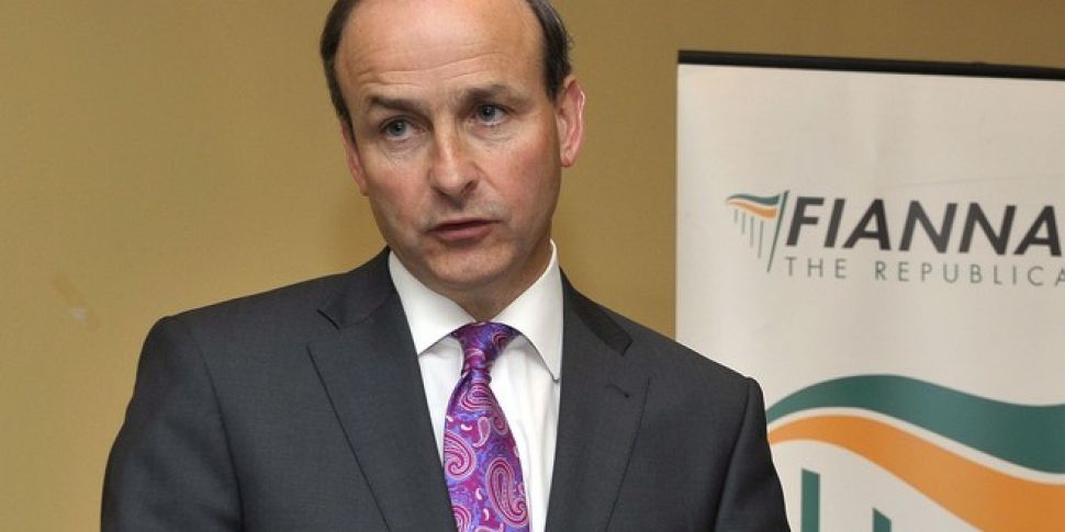 The Fianna Fail Leader on the...