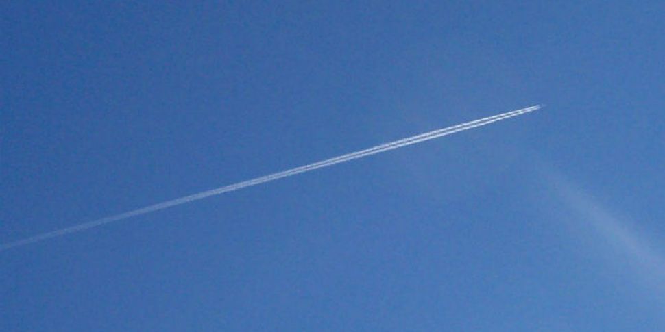 Why do planes leave trails in...