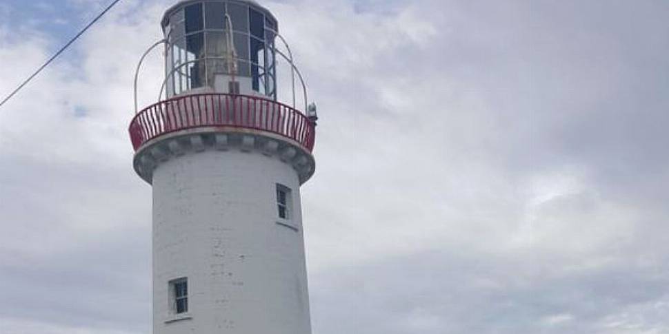 Inside the lighthouse at Looph...