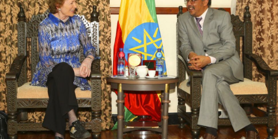 Mary Robinson in Ethiopia