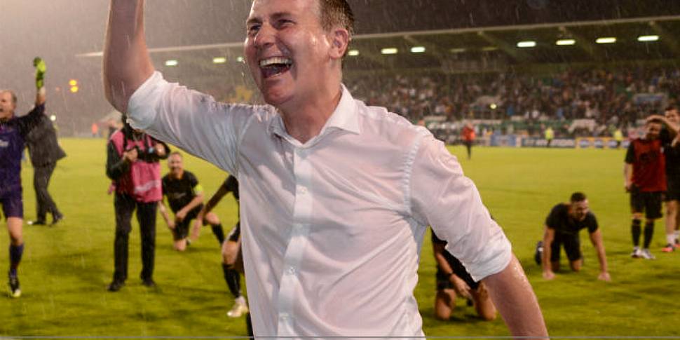 Dundalk manager Stephen Kenny...