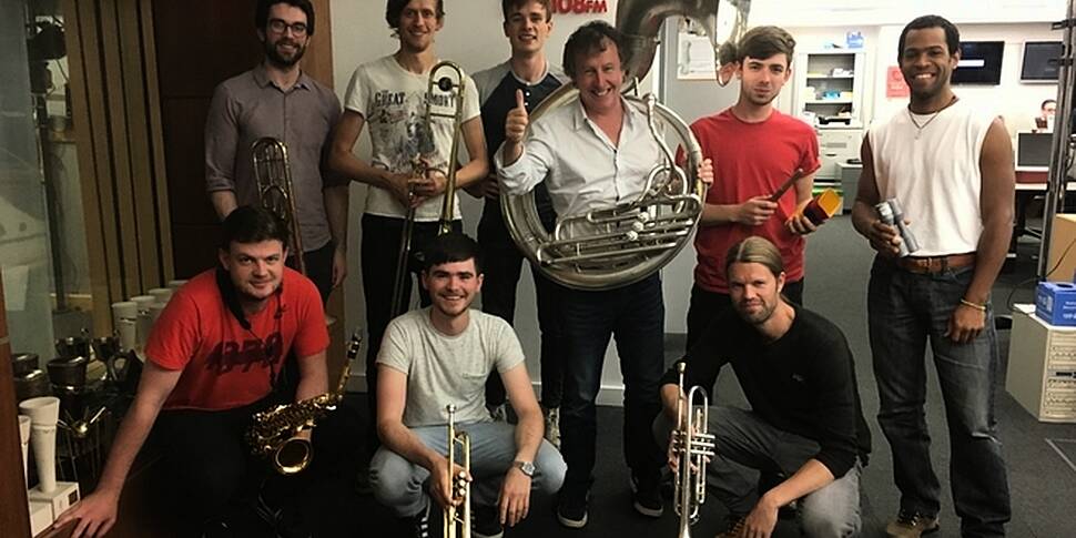 Booka Brass Band in session wi...