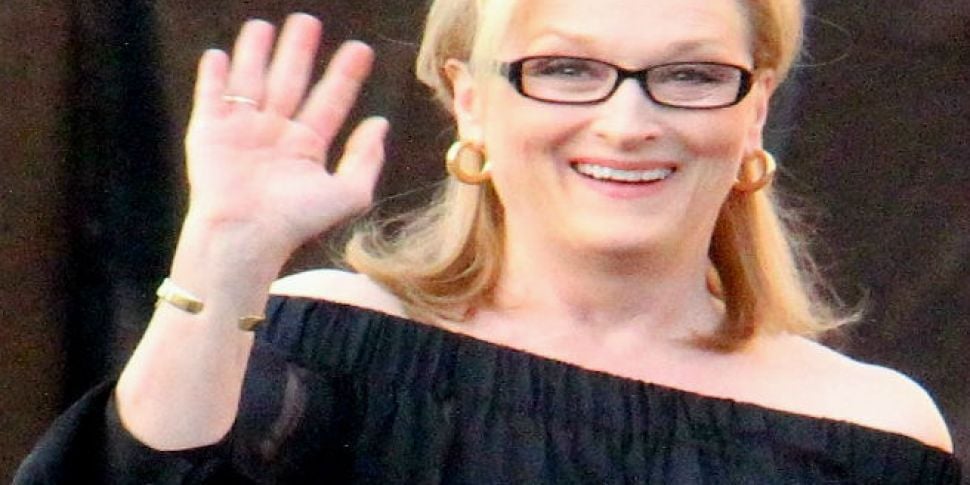 Meryl Streep and her walk of f...