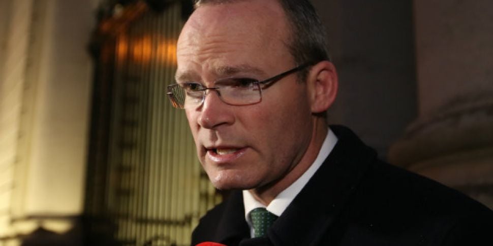 Simon Coveney discusses the ho...