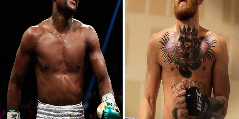 McGregor v Mayweather - sporti...