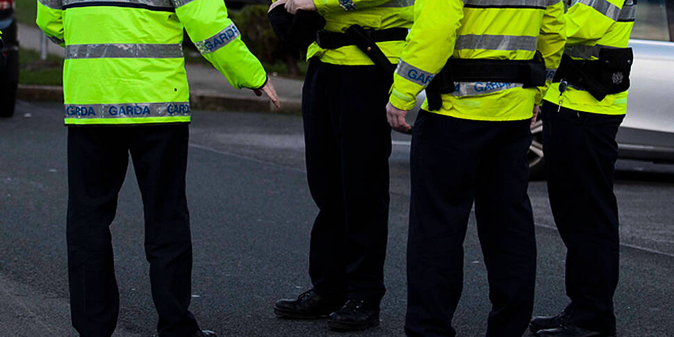 The crime scene in Dublin  