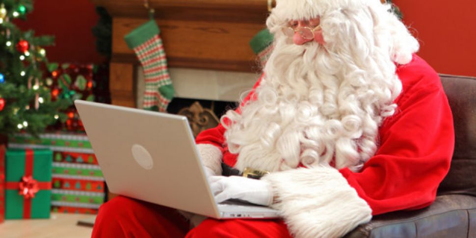 Santa claus in trouble for mac